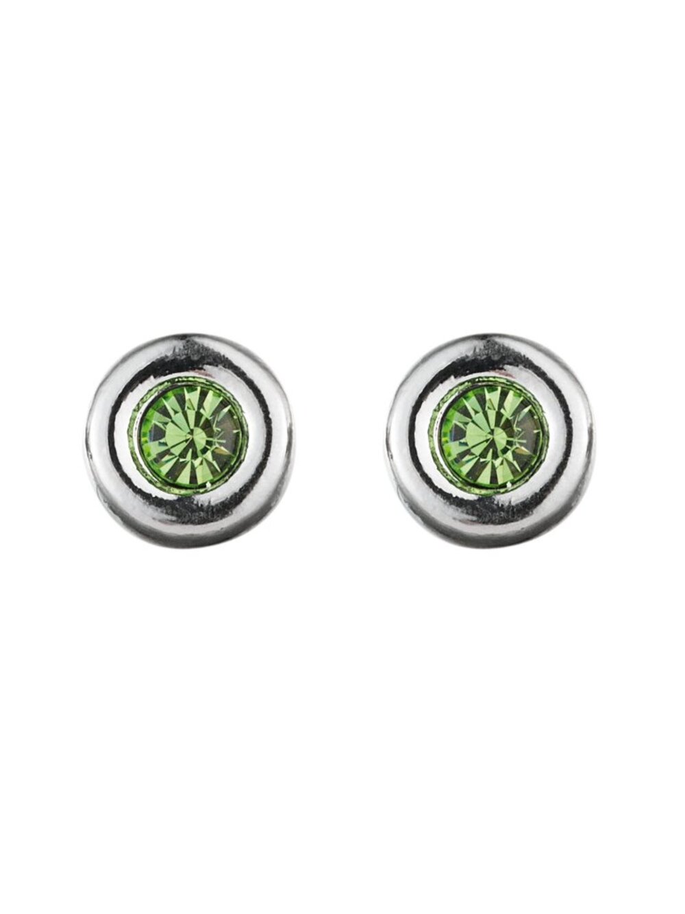 Dyrberg/Kern Luvena green Swarovski earrings
